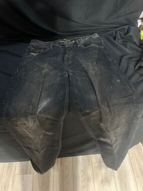 Retro Y2K Koman stitched jeans-size 34x32-#566